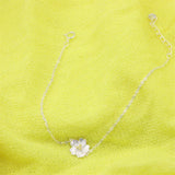 925 Sterling Charm Sakura Bracelets For Women, Girl Gift