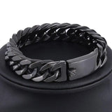 Men's Gold-Plated 10mm Domineering Bangle