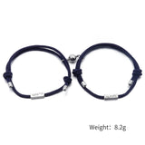 Sun Moon Magnetic Bracelet Sets Adjustable Couple Relationship Love