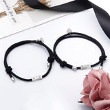 Sun Moon Magnetic Bracelet Sets Adjustable Couple Relationship Love