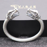 ZG Nordic Stainless Steel Animal Head Bracelet