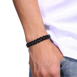 Men's Gold-plated Stainless Steel Cuban Chain Bracelet 11mm