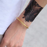 Titanium Steel Bracelet for Men Stainless Steel Bangle Jewelry