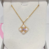 ZHBORUIN Mini Pearl Pendant Freshwater Pearl Necklace Women's Gift