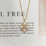 ZHBORUIN Mini Pearl Pendant Freshwater Pearl Necklace Women's Gift