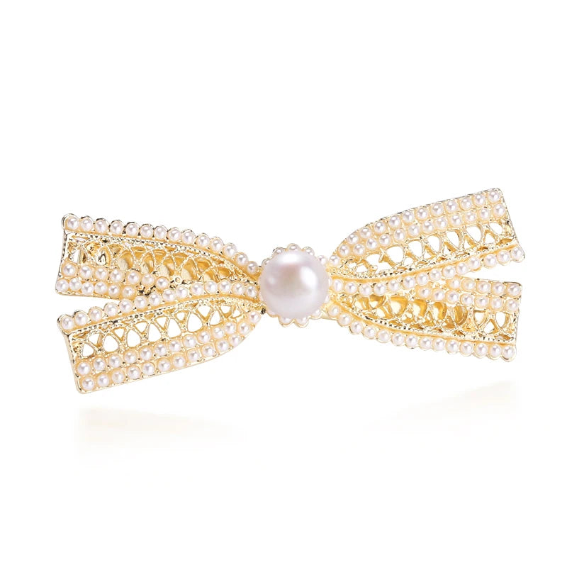 Freshwater Pearl Hair Clip for Women and Girls