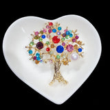 Colorful Trees Pearl Brooch Freshwater Pearl Jewelry For Women