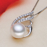 Freshwater Pearl Phoenix Pendant 925 Sterling Silver Jewelry Gift