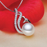 Freshwater Pearl Phoenix Pendant 925 Sterling Silver Jewelry Gift