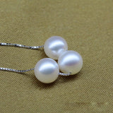 Freshwater Pearl Choker Necklace 925 Silver Gift