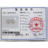 Pearl Earrings 14k Plated Stud Real Freshwater Pearl Jewelry