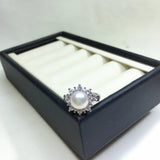 Freshwater Pearl Ring 925 Sterling Silver Women Jewelry