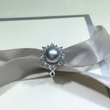 Freshwater Pearl Ring 925 Sterling Silver Women Jewelry