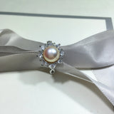 Freshwater Pearl Ring 925 Sterling Silver Women Jewelry