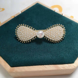 Natural Pearl Hair Clips Women Girls Side Bangs Clip Outdoor Hairpin Headband