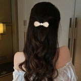 Natural Pearl Hair Clips Women Girls Side Bangs Clip Outdoor Hairpin Headband