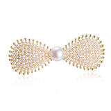 Natural Pearl Hair Clips Women Girls Side Bangs Clip Outdoor Hairpin Headband