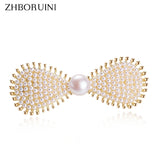 Natural Pearl Hair Clips Women Girls Side Bangs Clip Outdoor Hairpin Headband