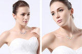 Crystal Ball Drop-shaped Natural Pearls 925 Sterling Silver Pendants