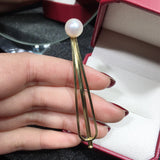 Freshwater Pearl Hair Clip Retro Hairpins Barrette