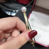 Freshwater Pearl Hair Clip Retro Hairpins Barrette