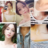Freshwater Pearl 925 Sterling Silver Necklace Five Pearls Choker