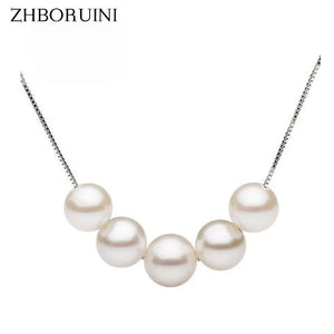 Natural Pearl Pendant 925 Sterling Silver Jewelry Women Gift