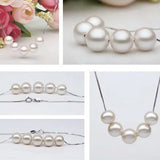 Natural Pearl Pendant 925 Sterling Silver Jewelry Women Gift