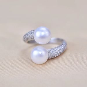 Freshwater Pearl 925 Sterling Silver Ring