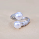 Freshwater Pearl 925 Sterling Silver Ring