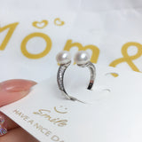 Freshwater Pearl 925 Sterling Silver Ring