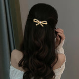 Freshwater Pearl Hair Clips Bow Headband Jewelry