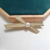 Pearl Hair Clips Girls Side Bangs Clip Bow Headband Jewelry