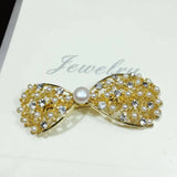 Freshwater Pearl Hair Clip Lovely Bow Barrette