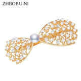 Freshwater Pearl Hair Clip Lovely Bow Barrette