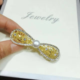 Freshwater Pearl Hair Clip Barrette Beauty Accessories