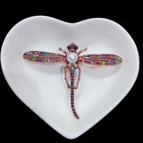 Dragonfly Pearl Brooch Natural Freshwater Pearl Jewelry For Women