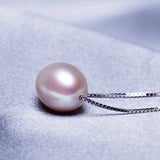 Freshwater Pearl Choker Necklace 925 Silver Jewelry