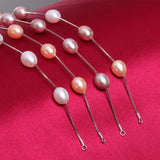 925 Sterling Silver Babysbreath Pearl Necklace for Women