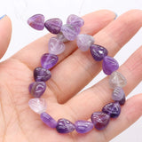 ZHEN-D Natural Stone Sweetheart Shape Loose Bead DIY Jewelry Necklace Bracelet