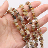 ZHEN-D Natural Stone Gravel Crushed Loose Bead DIY Jewelry Ornament