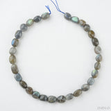 ZHEN-D Natural Stones Flash Stone Fantasy Irregular Oval Loose Beads