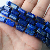 Lapis Lazuli Gemstone Beads for Jewelry Making DIY