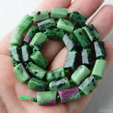 ZHEN-D Natural Stones Red Green Treasure Crystal Quartz Beads DIY Jewelry