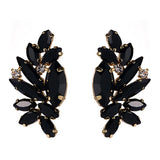 Zircon Stud Earrings for Women 5 Colors Statement Earring