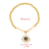 Bohemia Devil's Eyes Pendant Bracelet Adjustable Bangle Party Jewelry