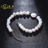 Baroque Pearl Anklet Real Freshwater Pearl Foot Chain 8-9mm