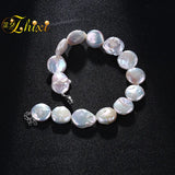 Baroque Pearl Anklets Jewelry Freshwater 12-13mm Women Girl