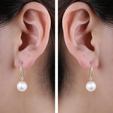 G18k Earring Hook Pearl Au750 Empty Holder 0005