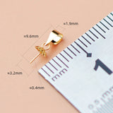 ZHIXI DIY G18k Pendant Au750 Lady 0005
